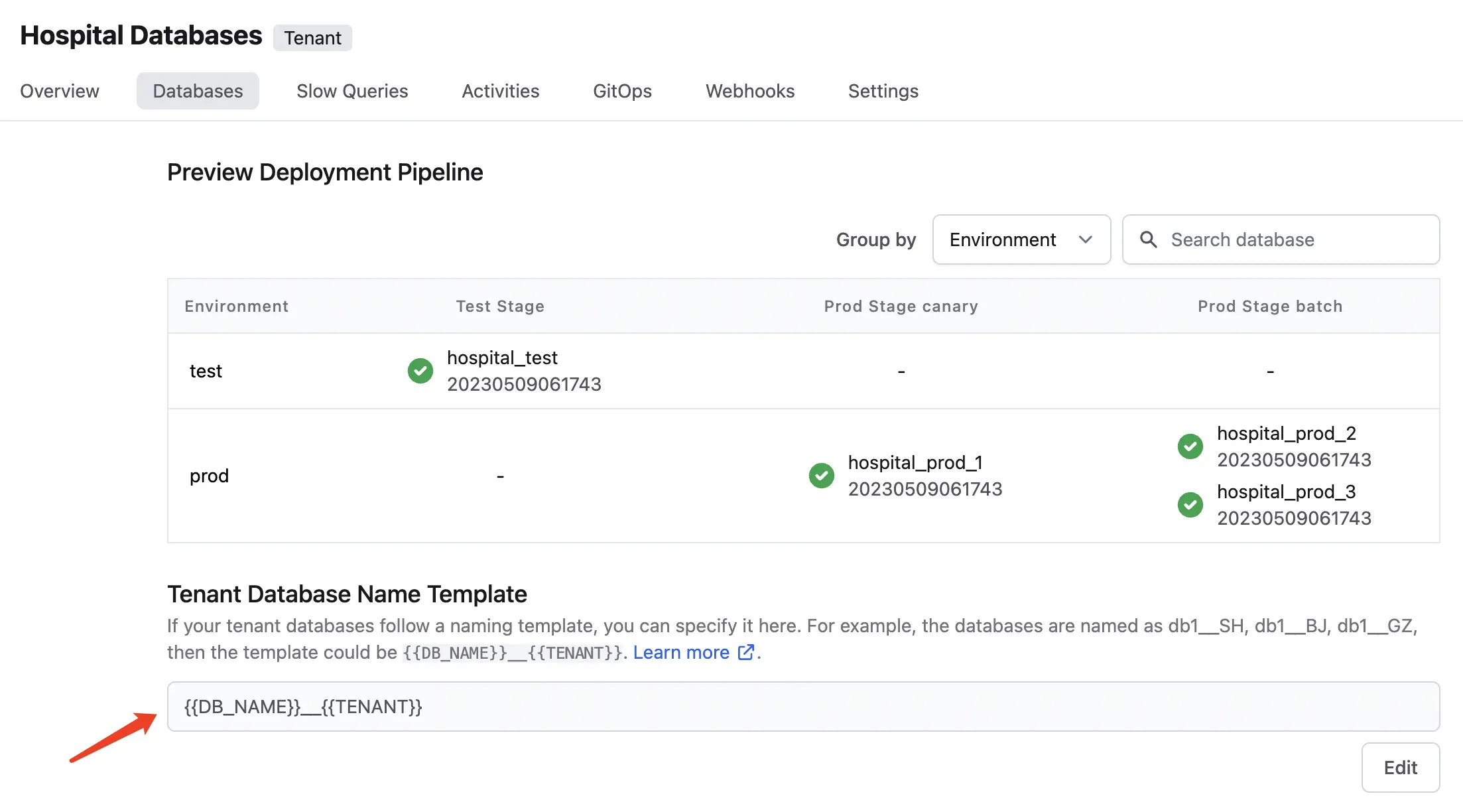 cmt-db-naming-template-update