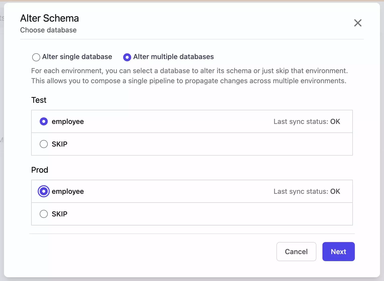 alter-schema